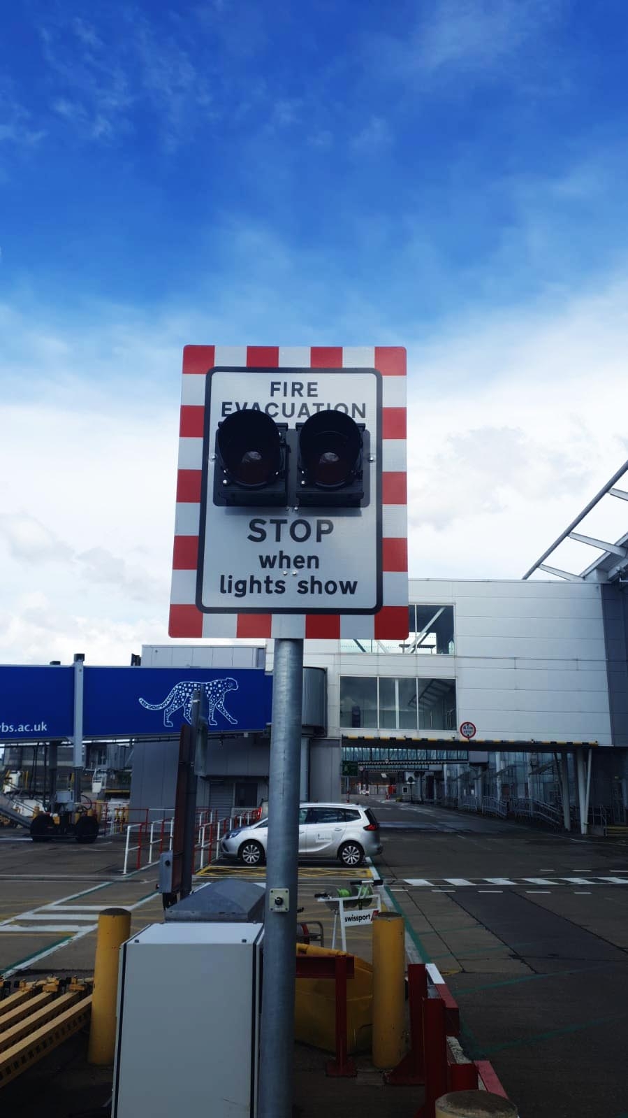 wig wag wag priority warning signals mallatite birmibgham airport